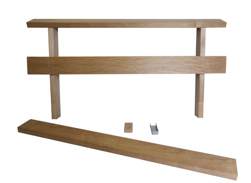 Harvia Formula Heat-treated Aspen Sauna Safety railing / Footrest 520x1000mm, can be shortened
